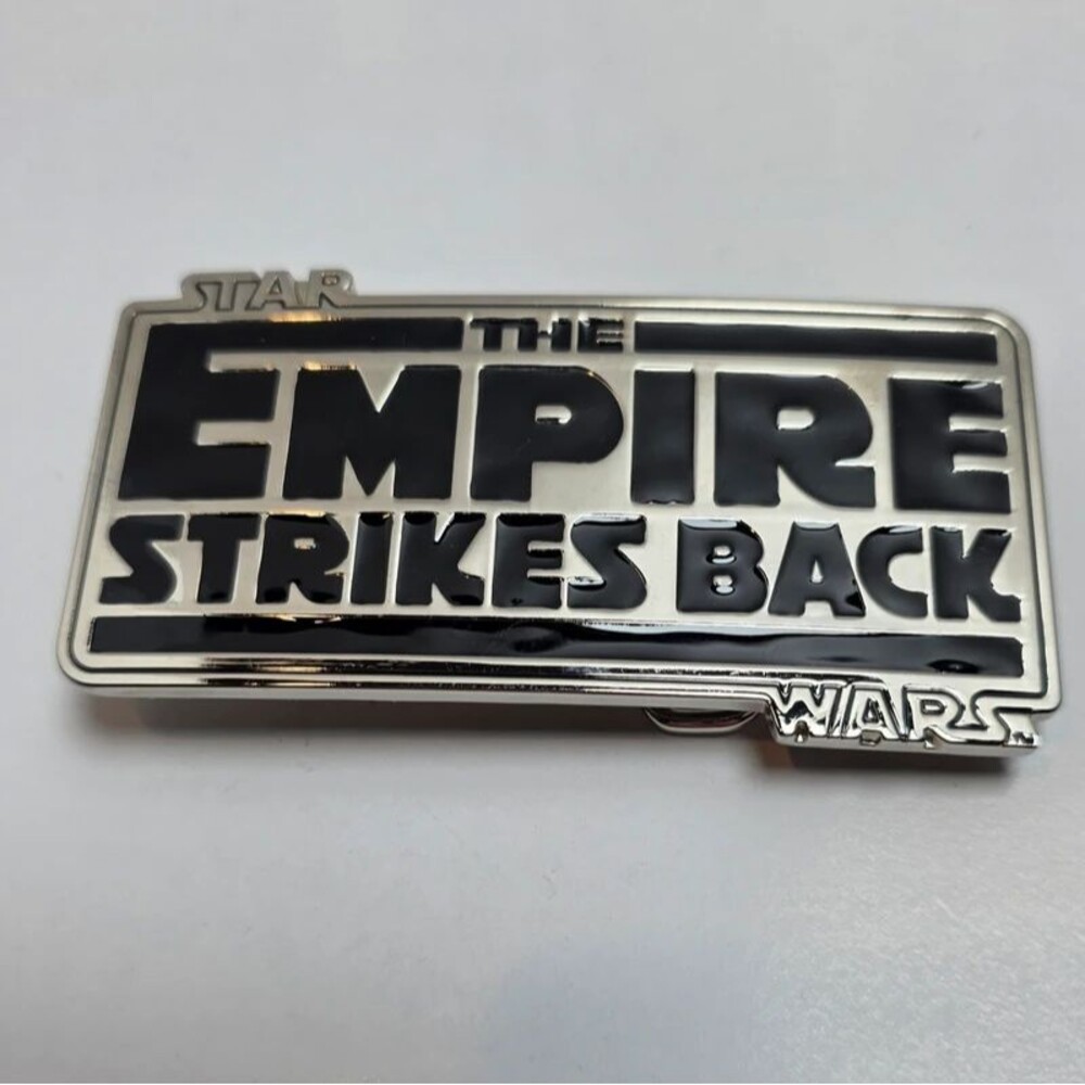 Vintage Star Wars The Empire Strikes Back Metal Enamel Belt Buckle 2010 Lucasfil